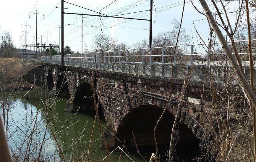Completed renovation of Swatara Creek Bridge on the Keystone Corridor Source: Amtrak 3.1.