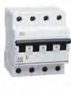 RX 3 MCBs RX 3 Isolators Cat. nos. Amps. Pack Cat. nos. Amps. Pack ISI marked as per IS/IEC 60898-1 (2002) 'B' characteristic MCBs with 10 ka breaking capacity Low watt loss 35 sq. mm.