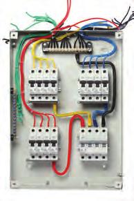 New exciting look Wireset & busbars DBs are supplied with wireset and busbar for ease of wiring and for