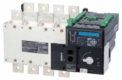 pole automatic transfer switches with positive break indication. They incorporate all the functions offered by the ATyS t and g, as well as functions designed for power management and communication.
