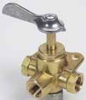 Installation / Replacement Parts Fuel Line Assemblies Valve Components Brass Shut-Off 033303-10 Female / Female 1/4 in. NPT (image shown) 033300-10 Male / Female 1/4 in.
