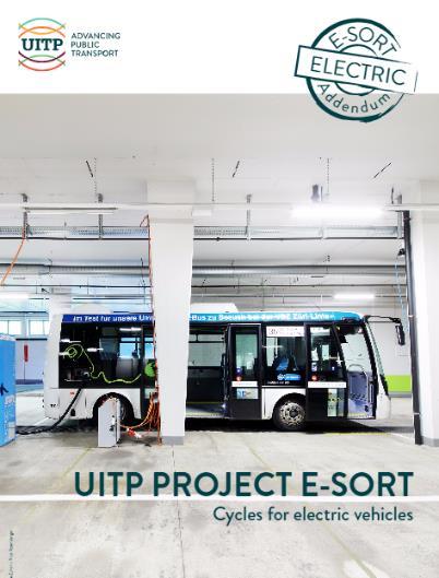 UITP E-SORT: Standardised On Road Test Cycles for electric buses measure the traction energy consumption to obtain information on the zero