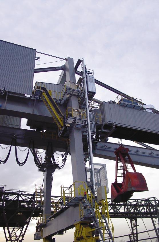 Permanent Elevators PE Series. The PE series elevators are specifically designed for use on ship-to-shore cranes and container/bulk handling cranes in general.