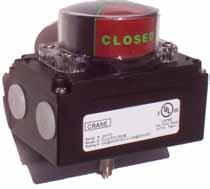 Limit Switches Conventional with Multiple Options CCA Series The CCA Series Limit Switch provides a compact design and low cost for both visual and remote electrical indication of rotary