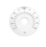 6 mm flat 21 Setpoint dial (see Data Sheet 602021 for standard ranges) 11 Stop for knobs 01 and 02 18 Fixing screws M3 x 8 DIN 84 Part no. 60 701 205 Part no. 60 701 203 Part no. 60 037 100 Max. dia. 30.