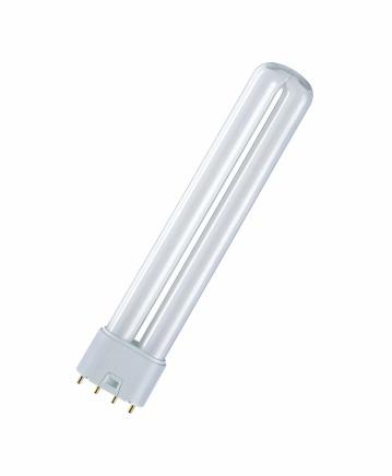 DULUX L 24 W/840 2G11 OSRAM DULUX L LUMILUX CFLni, with 4-pin 2G11 base for ECG/CCG operation Areas of application Offices, public buildings Shops Supermarkets and department stores Hotels,