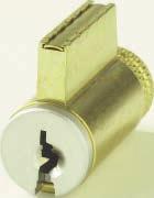 6 Pin, US4 CL100271 IC Core Best A 7 Pin, US4 Small format interchangeable core brass cylinder