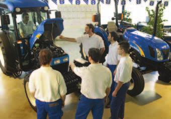 BEYOND THE PRODUCT TRAINED TO GIVE YOU THE BEST SUPPORT Your dedicated New Holland dealer
