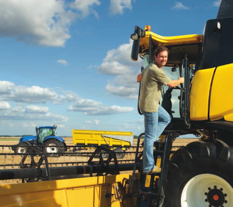 NEW HOLLAND. A REAL SPECIALIST IN YOUR AGRICULTURAL BUSINESS. at your own dealer Visit our website: www.newholland.