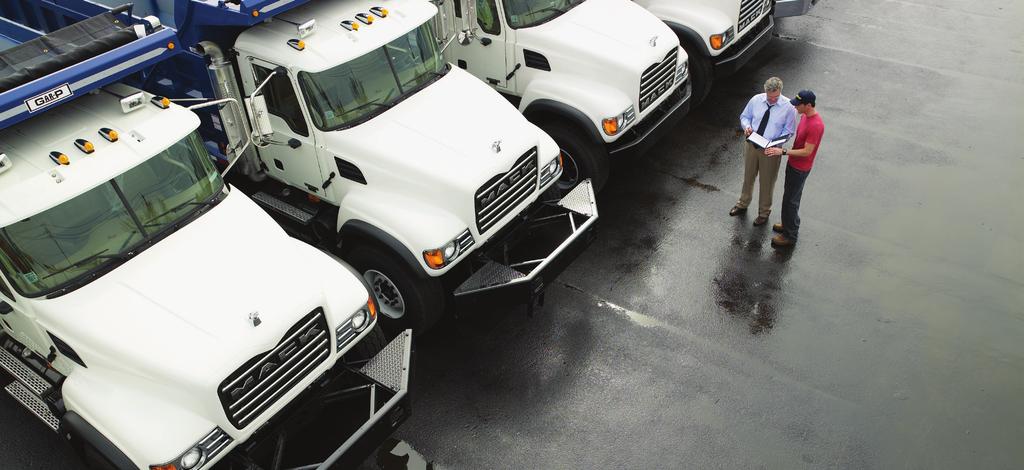 MANAGE YOUR FLEET. NOT YOUR TIRES. From emissions standards and hours of service regulations to escalating costs, managing your fleet is more complex than ever.