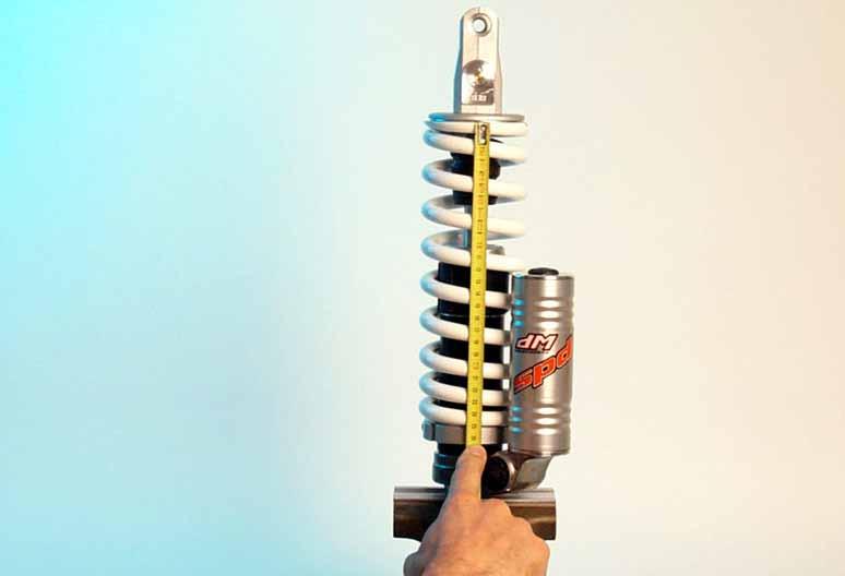 Disassembly shock absorber Measure