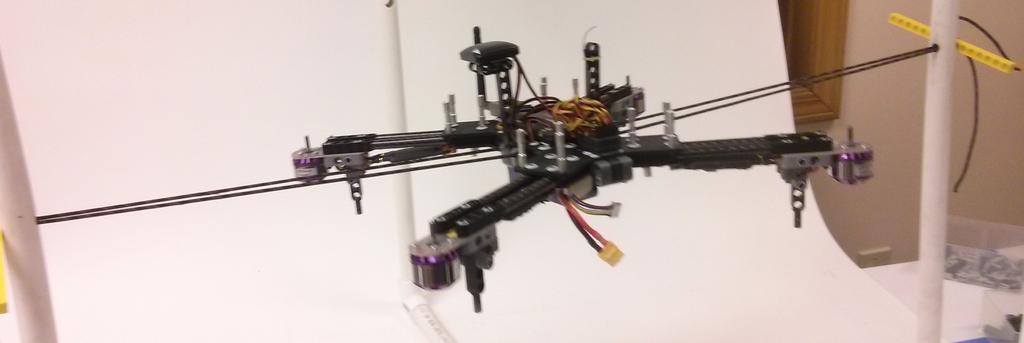 Mount the MultiRotor to the rack using the provided