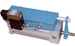 Actuator WV-121 with mounted I/P transducer ATEX-approval as option Application range I/P transducers are used when the actuator shall be controlled via an analogue control signal of 4-20 ma.