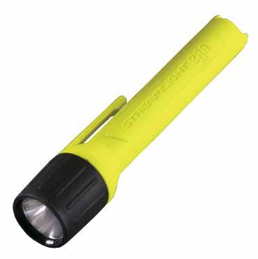 Features rubber face cap for impact and shock resistance. Yellow only. UL Class I, Division I listed for use in hazardous locations. Ship. wt. 2 lbs.