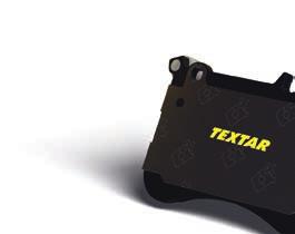 The Textar product range also includes wear indicators, accessories, brake fl uid, brake cleaner and lubricant, as well as