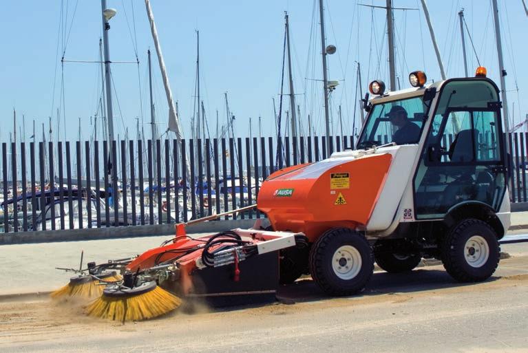 Dragging mechanical sweeping COMPACT MECHANICAL SWEEPER 4X2 / 4X4, HIGH EFFICIENT AND WITH MINIMUM COST OF