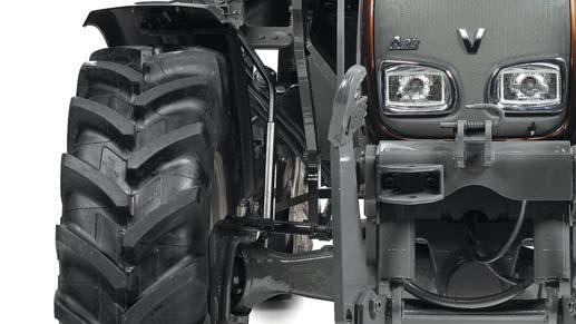 Valtra s electronic HiTech forward-reverse shuttle, which is widely considered the best on the market.