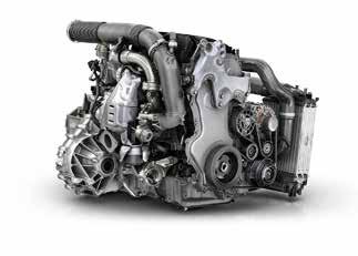 Innovation Twin Turbo engine: the feel of a larger displacement engine, plus a drastic fuel-consumption saving Improved performance courtesy of twin-turbocharging expertise The use of Twin Turbo