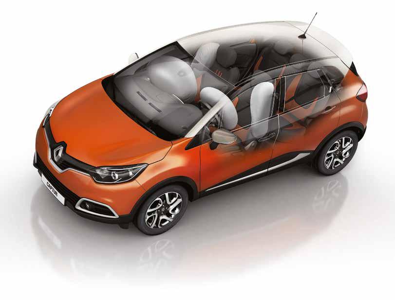 New Renault Captur offers the highest level of safety in the history of the model, with a 5-star rating in EuroNCAP passive safety tests.