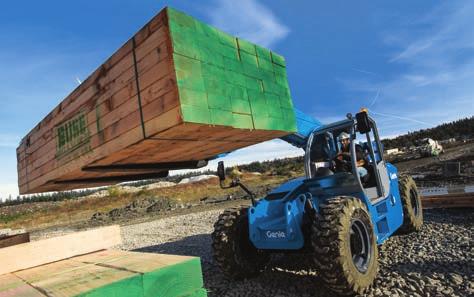 Industry-Leading Lift Capacity When it comes to power and durability, the GTH-1544 telehandler is the industry workhorse.