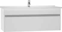 (including 5346 basin), 50cm, high gloss white 316 53037 Compact washbasin unit (including 5346 basin), 50cm, oak 316 54734 Washbasin unit (including 5407 basin), 60cm, high gloss white 475 54736