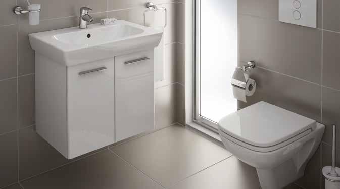 S20 / FURNITURE S20 s curves and subtle lines go perfectly together to create a fresh, clean look for the modern bathroom, combining superb quality