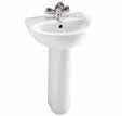 Corner cistern including fittings 128 05-003-001 Toilet seat 45 84-003-019 Toilet seat, soft
