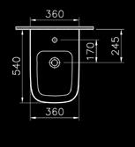 Close-coupled cistern including fittings 5505L003-0101 WC pan 113 Cistern 88 77-003-001 Toilet