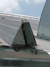 GSI also provides roof panels with an exclusive factory pre-punched, extruded lip for each vent (shown in cutaway at right). Overlapping roof panels.