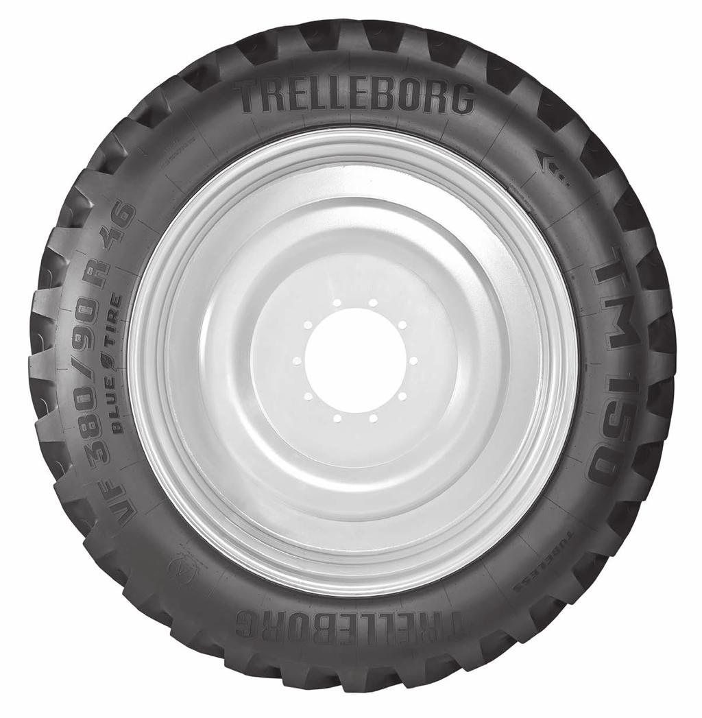 Performance for farmers, care for the environment On the sidewall of the tire, the logo represents the improvements, patents and production procedures that
