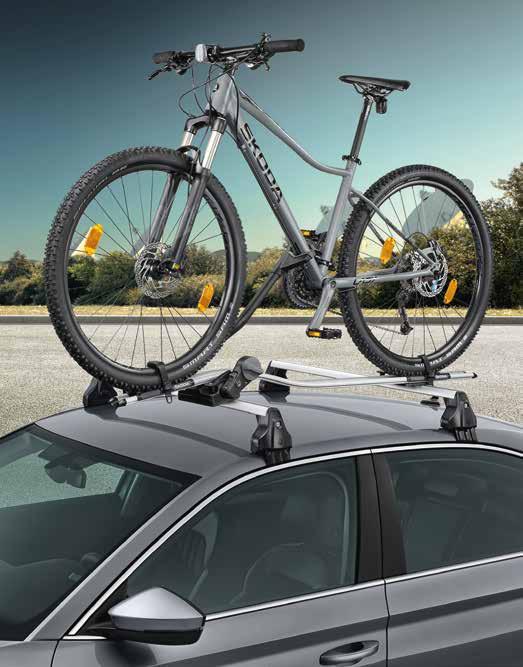 The basic roof rack dimensions and shape are perfectly compatible with the SUPERB model.