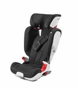 seat 4-point seat belt (000 019 906L) Practical and variable The intelligent design of these child seats allows the child to not only be seated in the back, but also on the