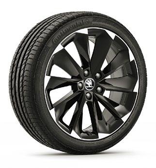 0J x 19" for 235/40 R19 tyres, anthracite metallic brushed Trinity 3V0 071 499E 8Z8 light-alloy wheel 8.