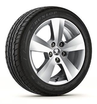 5J x 17" for 215/55 R17 tyres, black metallic Triton 3V0 071 497 8Z8 light-alloy wheel 6.