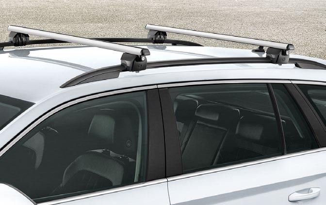 The basic roof rack dimensions and shape are perfectly compatible with the Superb model.