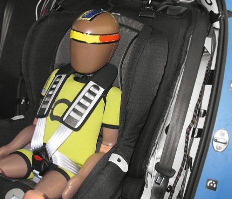 can see them. The child seats feature variability and numerous setting options to adapt them to the changing size of your children.