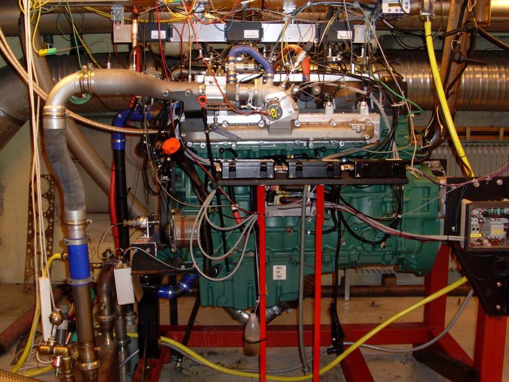 Experimental Setup Gas Engine @ Lund University Number of Cylinder Displacement 6 9,4 Liter