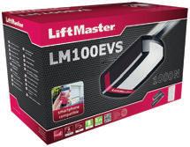 GARAGE DOOR OPENERS LM100EVS APPLICATION Maintenance-free, ultra-quiet garage door opener including built-in multi-frequency radio receiver and state of the art powerful LED light system.
