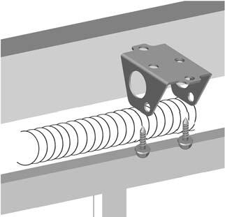 Mounting Header Bracket To prevent SERIOUS INJURY: - DO NOT connect power until instructed.