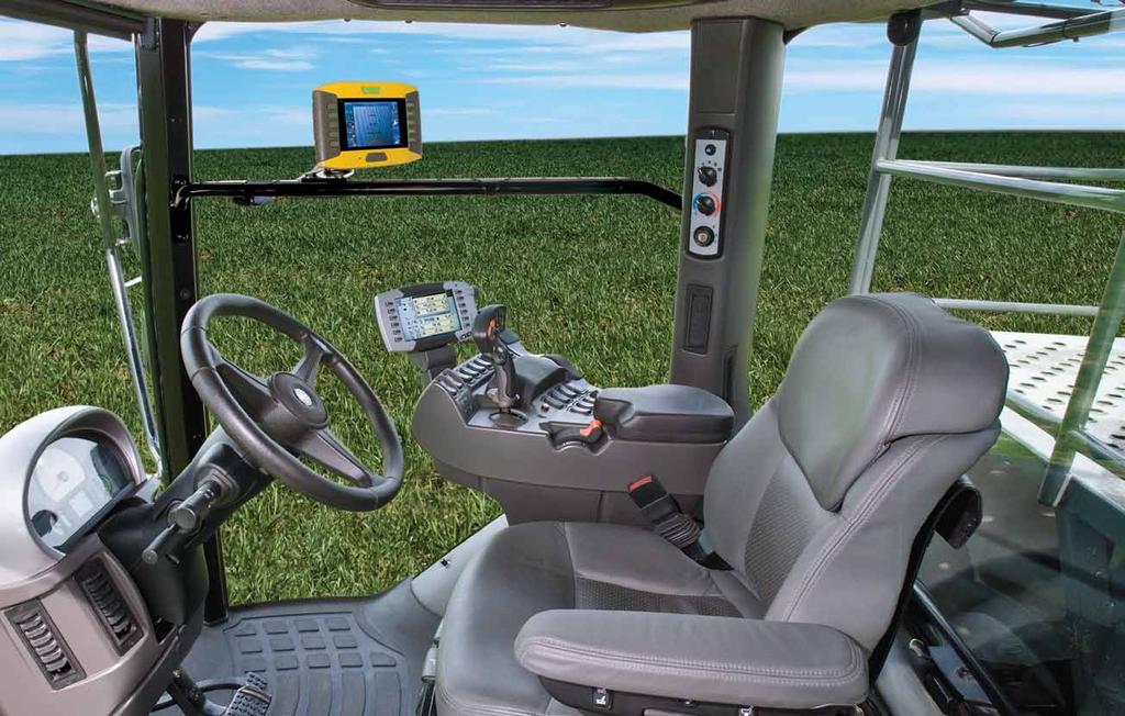 A Pinnacle View the most spacious cab on the market Challenger has gained a leading reputation in the design, layout and comfort of its tractor cabs and this expertise has now been applied to the