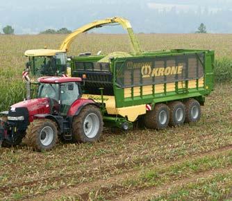 tractor which increases its capacity by another 4.5 m³, making ZX an even more viable machine.