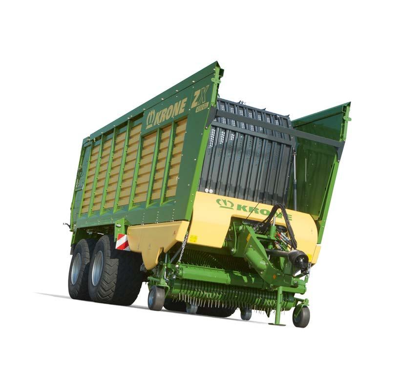 An ideal system Bottom mount attachment systems on forage wagons transfer more load to the tractor