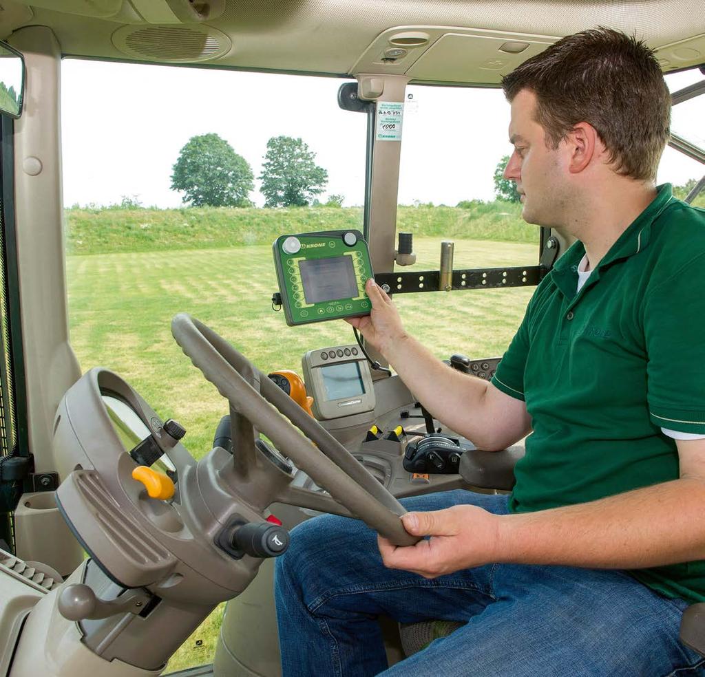 Control unit Tailored to your tractor Convenient