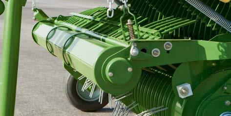Crop press roller This standard-fit roller ensures a continuous flow of crop over the