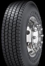 Its design ensures even wear, good grip and traction in conjunction with high damage resistance and low cost per km.