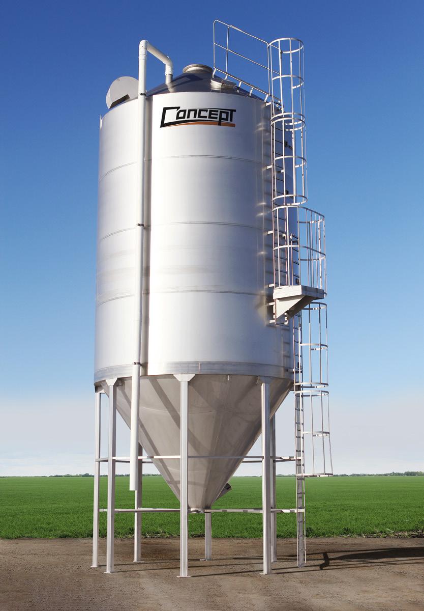 SIDEWALL Concept Chemical Tank Stainless Steel Bin Specifications DIAMETER 6 7 8 9 10 11 12 4 833 1210 1593 2028 2705 3316 3998 5 1094 1498 1969 2504 3091 4027 4844 8 1728 2361 3097 3931 4853 6158