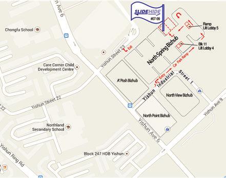 LOCATION MAP SINGAPORE (HEAD OFFICE) Optimising Space Usage Enquiry Feedback (China) SLIDE & HIDE System (Suzhou) Co.