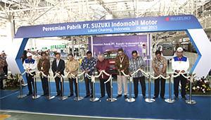 Philippines and Vietnam Opening Ceremony of a new automobile plant in Indonesia Ceremony of a new automobile assembly plant (Cikarang Plant), which had been