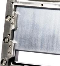 JTV has a two piece valve body in stainless steel with a square in- and outlet to counteract clogging and blockages.