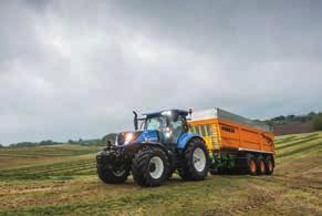 When the tractor is brought to a standstill, the transmission prevents the tractor moving backwards or forwards. Even with a heavy load.
